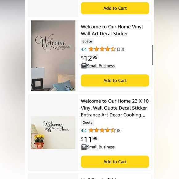 Wall Sticker Welcome to Our Home Self Adhesive Waterproof Wall Art Decal Decor - Picture 8 of 9